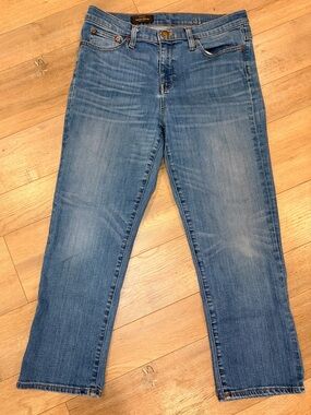 J. Crew Women's Light Blue Cropped Ankle Jeans